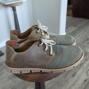 Born Leather Canvas Shoes